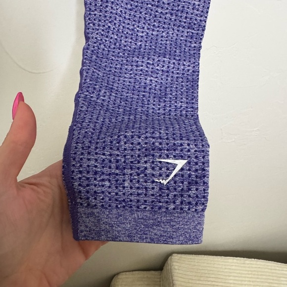 Gymshark Vital seamless leggings purple with contouring compression size medium - Picture 4 of 4